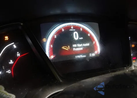 2018 Honda Civic Si z USA, uszkodzony, nr VIN 2HGFC3A50JH754608